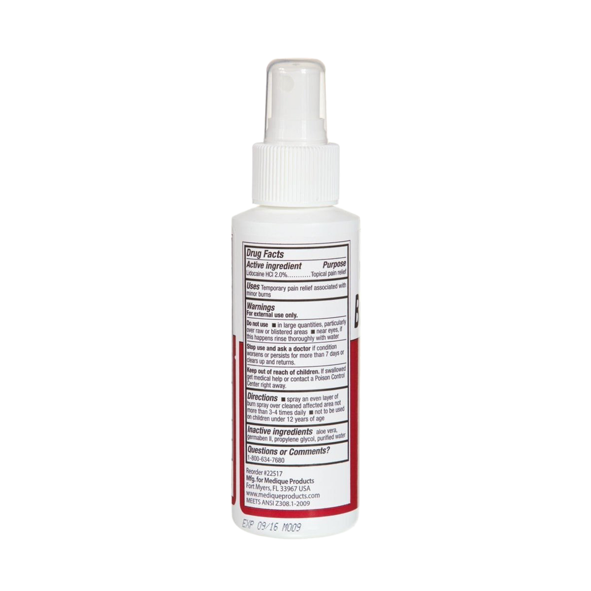 Burn Pump Spray