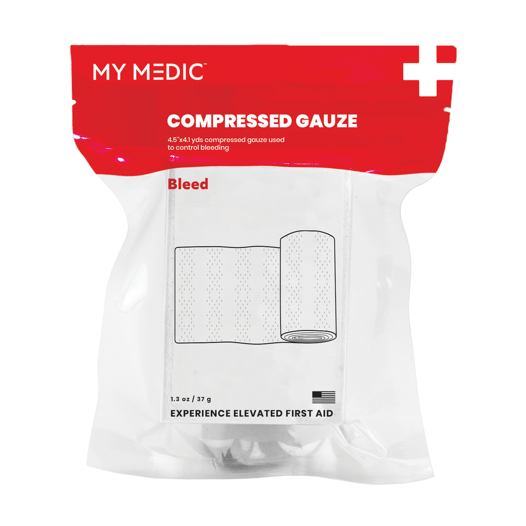 Komprimiertes Gauze