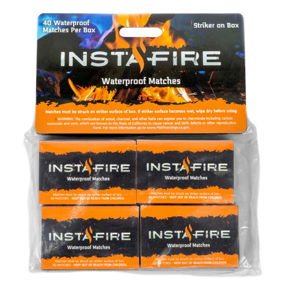 InstaFireTM Wasserdichte Matches