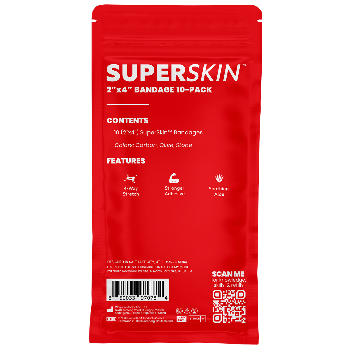 SuperSkin® Große Bandage