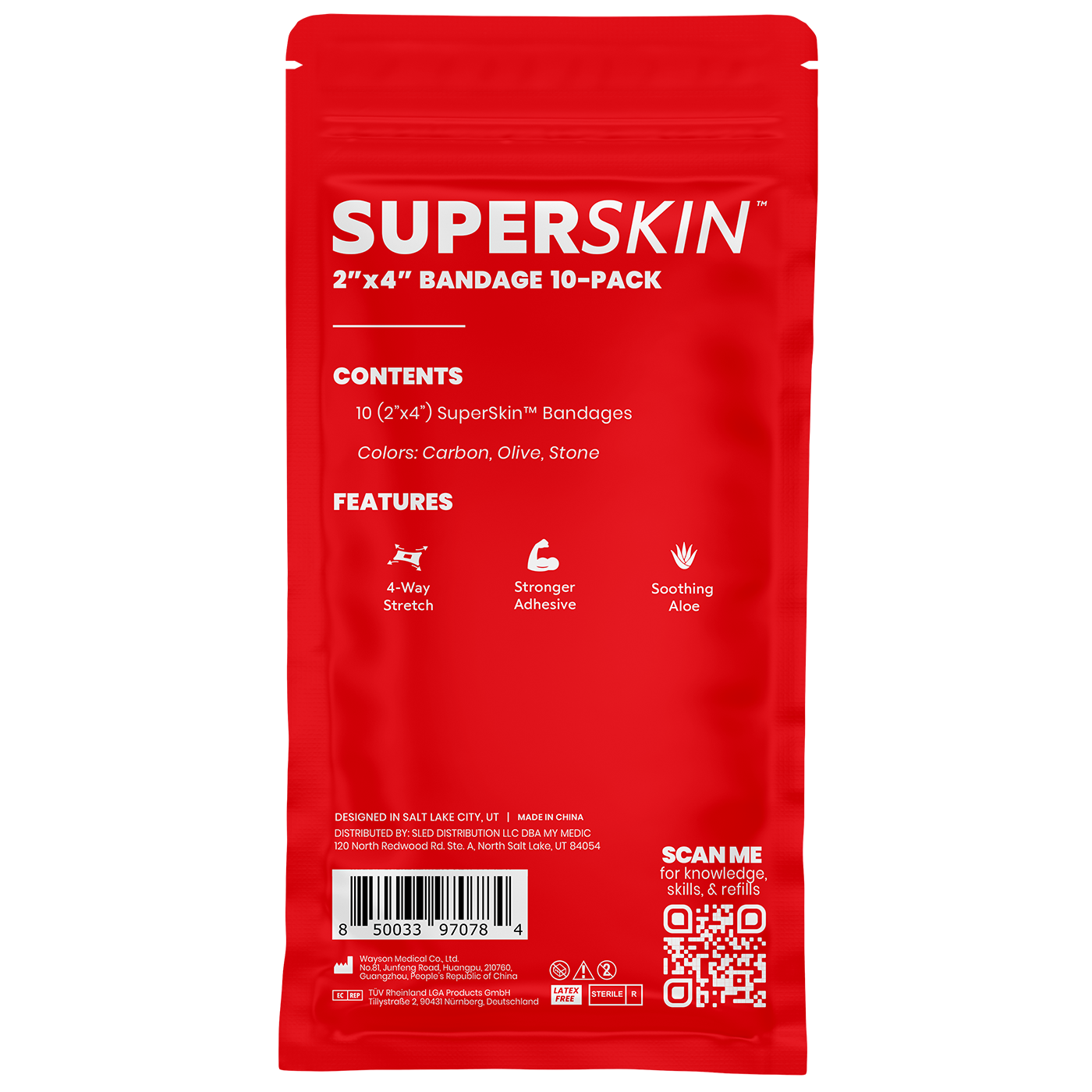 SuperSkin® Große Bandage