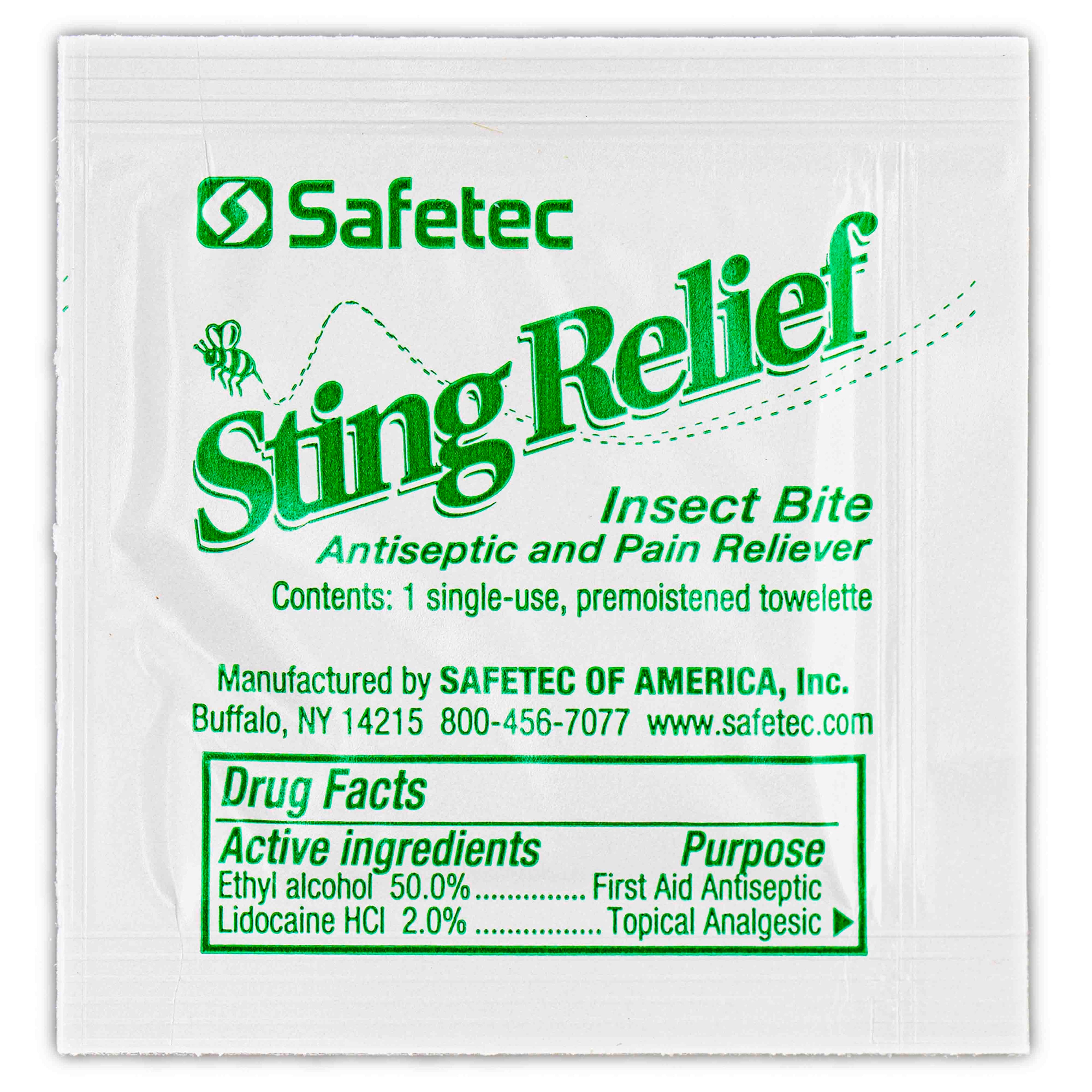 Sting Relief Tücher