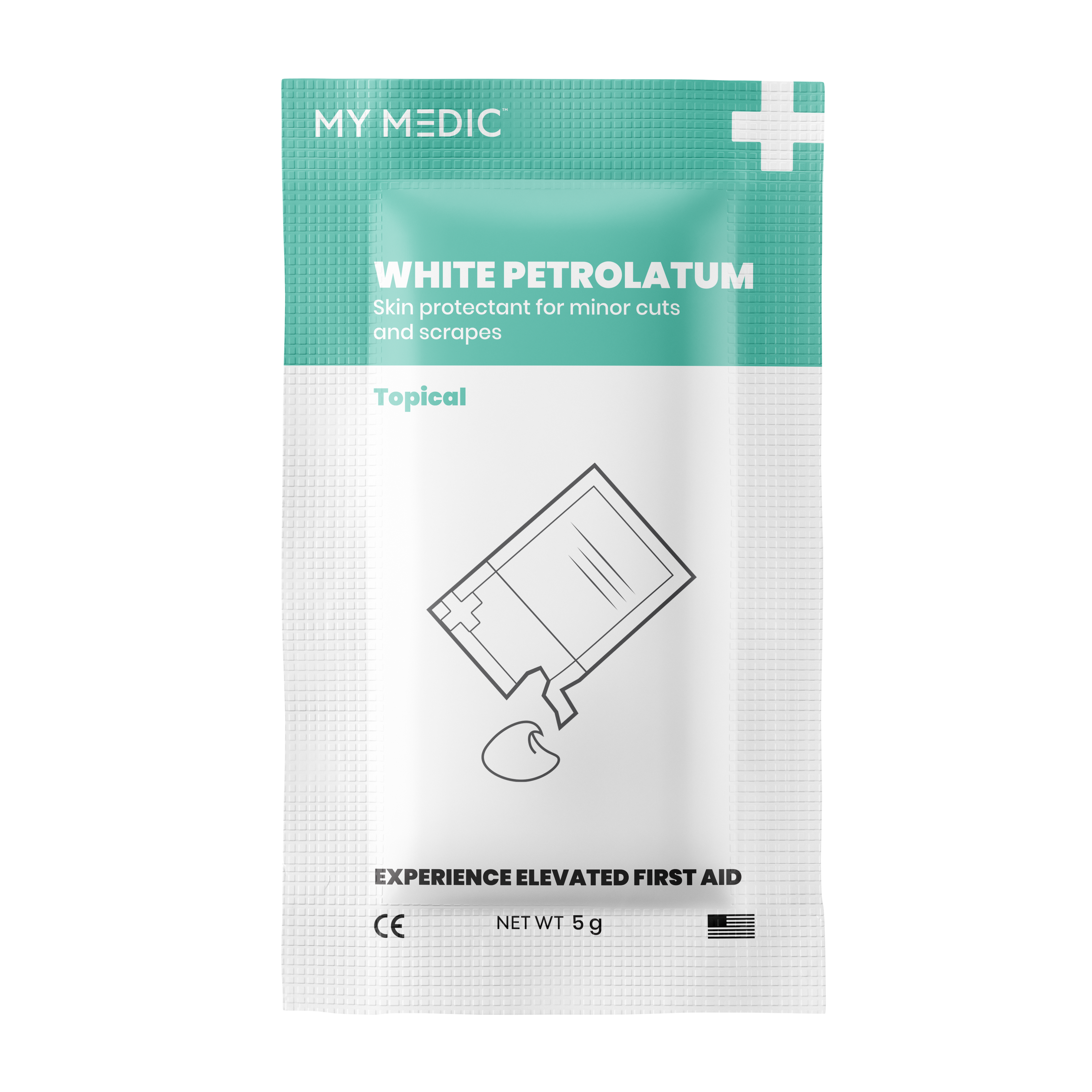 Weißes Petrolatum 10 Packung